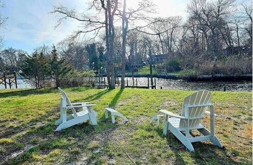 Center Moriches House | Long Island Waterfront Escape w/Private Dock