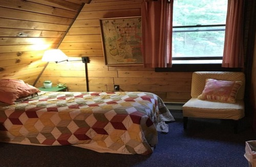 Jay Cabin | Lovely log home on the AuSable River in the High Peaks region of the Adirondacks