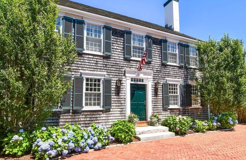 Edgartown House | Luxurious Compound With Pool, Carriage House, Water Views