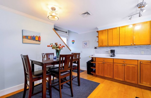 Provincetown Condo | Luxury 2-Story PTown Condo: 5 Min Walk to Commercial St. Private Patio & Parking