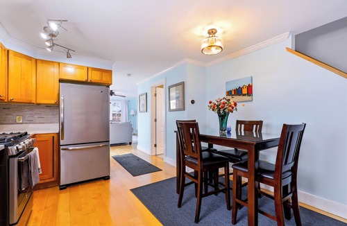 Provincetown Condo | Luxury 2-Story PTown Condo: 5 Min Walk to Commercial St. Private Patio & Parking
