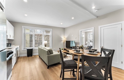 Prospect Hill Apartment | Luxury 2bd/2ba near Cabmridge h9c3