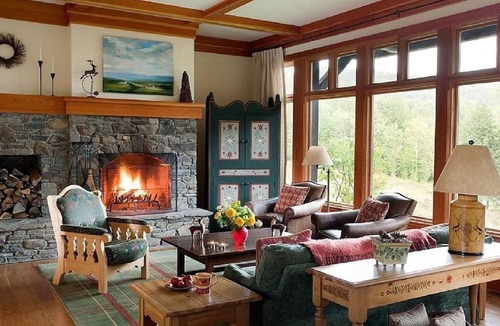 Moscow Villa | Luxury 3-bedroom Von Trapp Villa in Stowe with Mountain views