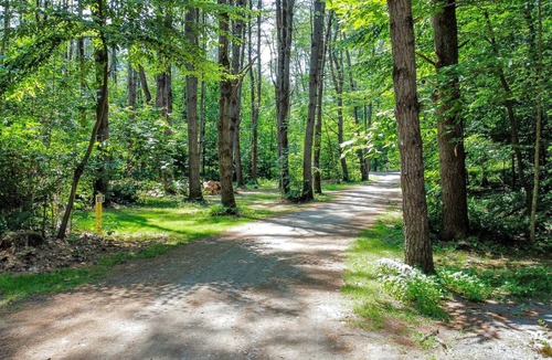 Corinth RV Rental | Luxury Canvas Group Glamping Tent | Adirondacks in Corinth, NY