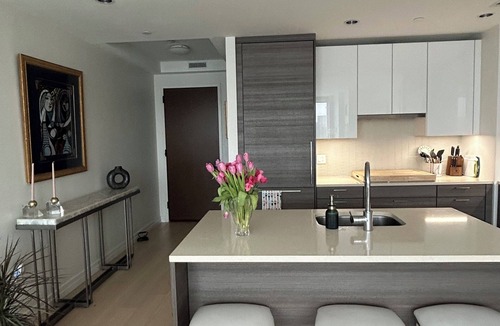 Downtown Boston Condo | Luxury High Rise 2 bedroom,2 bath condo- parking & full service - 1 week min
