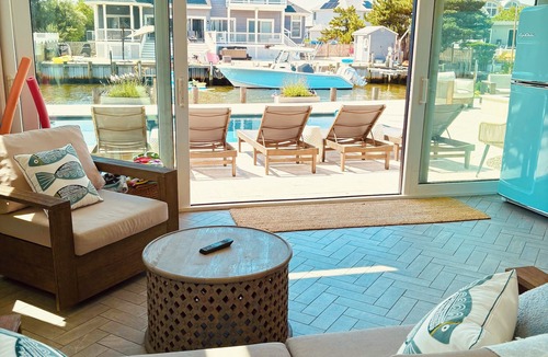 Loveladies House | Luxury Loveladies Lagoon front home, 6 bedrooms, 7 bathrooms, heated pool & more