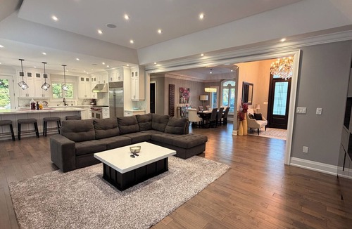 Halton Hills House | Luxury Private Estate Retreat. Pool Hot Tub Gym Pool Table