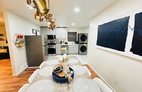 The Heights Condo | Luxury Urban Loft 3Bed|2BA nearNYC MetLife+Parking