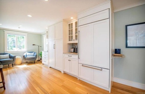 Bath House | Luxury Waterfront Private Property with Hot Tub