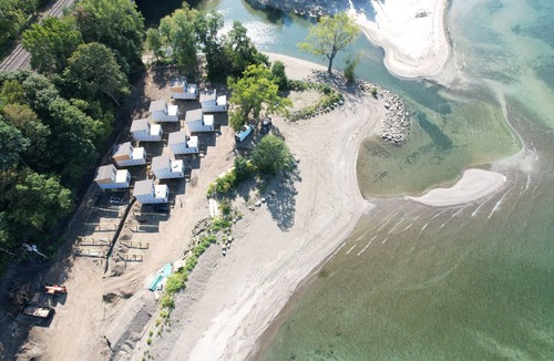 Silver Creek Resort | Luxury Waterfront Resort with private beach cabana, sauna, spa and more.