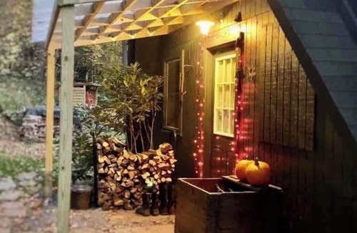 Franklin Cabin | Magical secluded A-frame cabin in charming Franklin