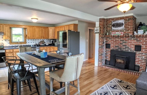Lochmere House | Makin' Memories with beach access and dock on Silver Lake!