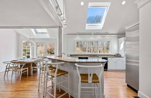 Marstons Mills House | Marvelous Mistic: 474-MM Contemporary Cape House with Pool, Walk to Fresh Water Beach and Village