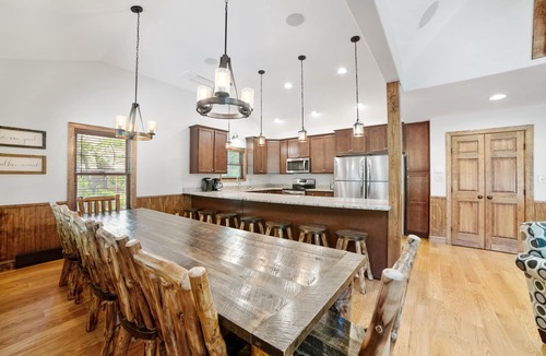 Lake Harmony Estates House | Matterhorn by PMR, 9BR Luxury A-Frame, Elevator, Hot Tub, Sleeps 28