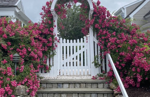 Mashpee Cottage | Maushop Village Getaway with Ocean Views, Steps to Private Beach
