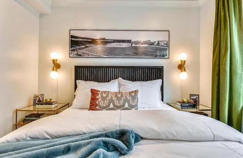 Jamaica Plain Apartment | Mid-Century Glam Retreat Near T