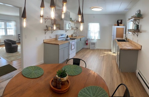 Brandon House | Mid-century home with yard and views - close to village center