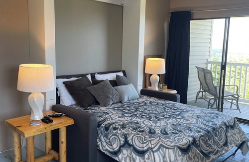 Weirs Beach Condo | Million Dollar View of Lake Winnipesaukee! Private balcony Flexible check in/out