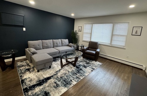 Harrison Apartment | Modern 2 Bedroom Apartment steps from Path🚉 to NYC- Better Rentals