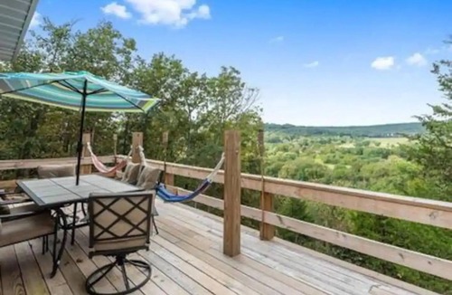 West Fork Cabin | Modern A-FRAME cabin in the Ozark Mountains with amazing views!