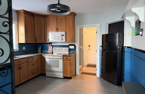 Harbor View - Orient Heights Apartment | Modern city & water view 1-bedroom apartment with AC. 4 blocks from T/beach