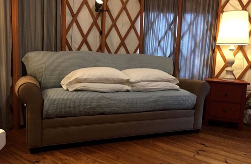 Waterville Cabin | Modern Countryside Yurt Rental in Waterville, Upstate New York