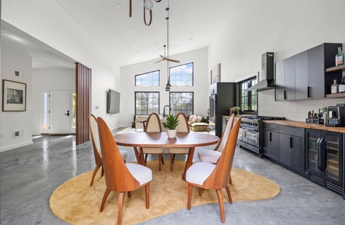 Hudson House | Modern House Near Hudson with Fire Pit and Privacy