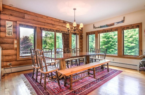 Wilmington House | Most Luxury 7000 Sq ft Log Estate with Swimming Pool, Hot Tub, Sauna, Game house