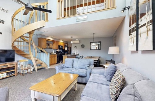 Jackson Condo | Mountain stunner with pools, hot tub, tennis, grilling area, & game tables
