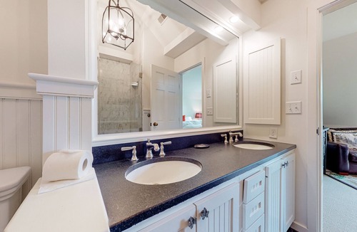 Stratton Mountain Condo | Mountain-view resort home with wood fireplace, private hot tub, grill, & deck