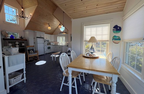 Bailey Island Cottage | Nautical themed Oceanfront Cottage located at the Mouth of picturesque Mackerel Cove!