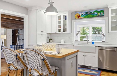 Cape Porpoise House | Near Dock Square Free Beach Gear Deck w/Grill