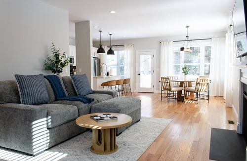 Saunderstown House | NEW Coastal Designer Escape I Private Beach + Near Newport