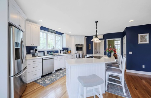 East Sandwich House | NEW Estate with Hot Tub, Game Room, Home Theater, Playground, Deck & More!