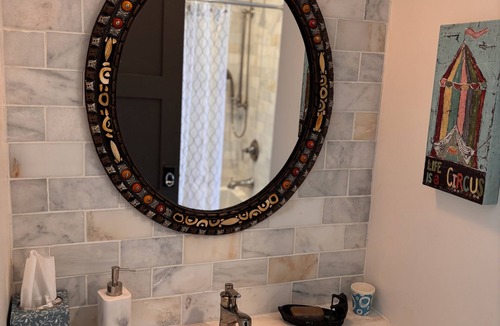 New Hope House | New Hope 3rd floor bedroom w/2nd floor private bath. No private entrance .