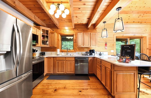 Thayerville Cabin | New Listing! New 7 Person HotTub & Grill FirePit 2 Arcades 9 Minutes to Wisp!