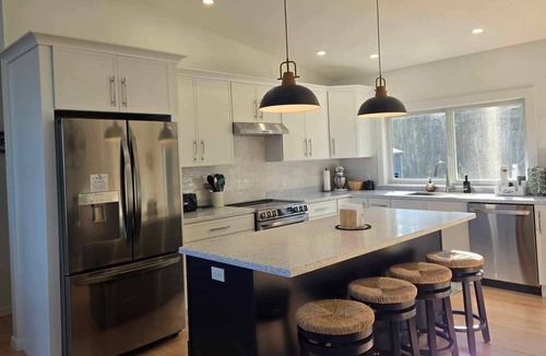 Prospect Harbor House | New, Modern Oceanfront Retreat on Prospect Harbor, 3 miles to Acadia at Schoodic