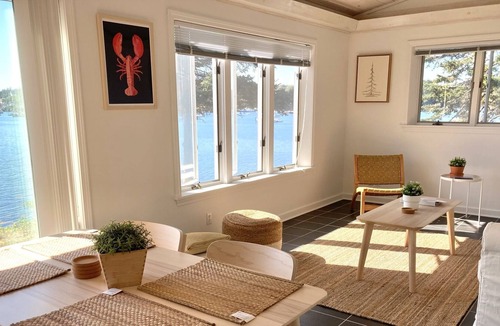 Bass Harbor Cottage | *NEW* Oceanfront Acadia- The Boathouse Bass Harbor!