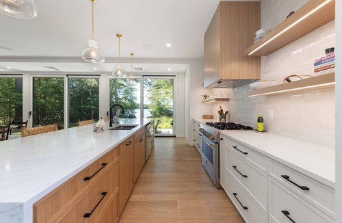 Lochmere House | NEW! Tilted Pine - Lake Access Modern Home