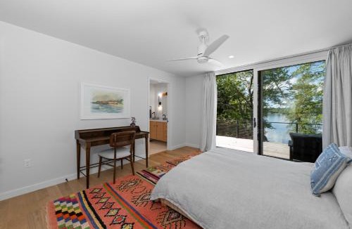 Center Harbor House | NEW! Tilted Pine - Lake Access Modern Home