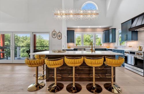 Silver Beach House | New Woodland Escape Walk To Beach and Bike Path 6 Sleeping Areas Kids Play Room Bird Watching Tower Garage Spacious Living Children's Amenities Covered 3rd Floor Patio Enjoy Wildlife