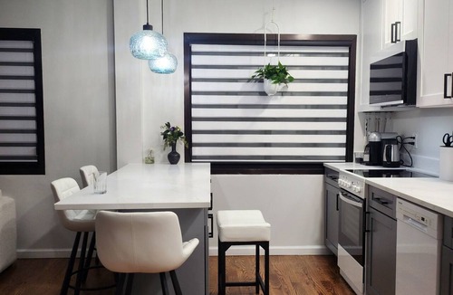 Bogota Apartment | Newly Renovated Modern Furnished 2 Bedroom Condo -Mid-Term Stays Near NYC