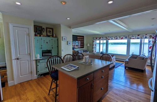 Hancock Point House | Oceanfront Beach House w/Fire Pit & Pet-Friendly