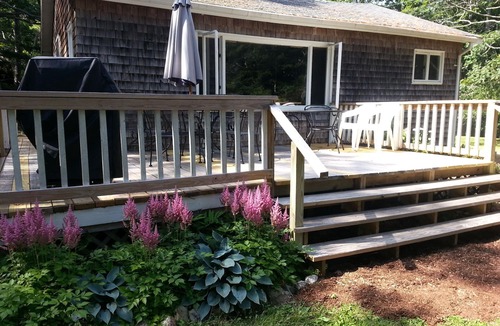 Phippsburg House | Oceanfront cottage facing Fort Popham near Popham Beach.