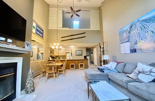 Ludlow Condo | OKEMO WINTERPLACE Best Location, Ski-In/Ski-Out 4BR/3BATH + LOFT. Spacious.