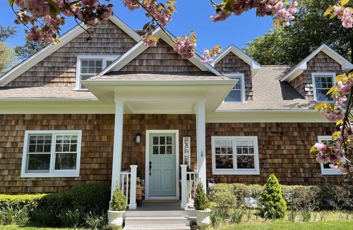 Northwest Harbor House | One Minute to Main St. East Hampton/Private Backyard Oasis