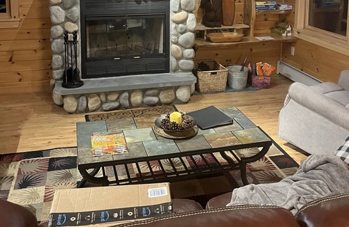 Greenwood Ski Chalet | Only a 200-Yard Walk To West-Side Mount Abram Ski Resort & Bike Park.