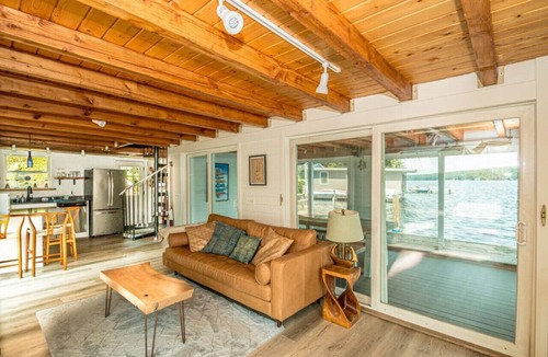 Newbury House | Overwater Bliss | Private Dock + 4 Min to Sunapee