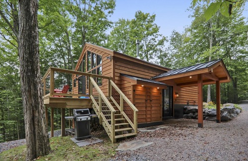 Stowe Area House | Owls' Nest: 3 br, gas fireplace, deck, firepit, seasonal community pool!