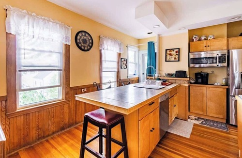 Brookline Apartment | Peaceful 3BR w/Porches, Wi-Fi, Near Hospitals
